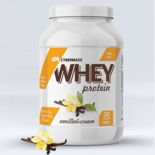 Whey protein, 908g (Ваниль-сливки)