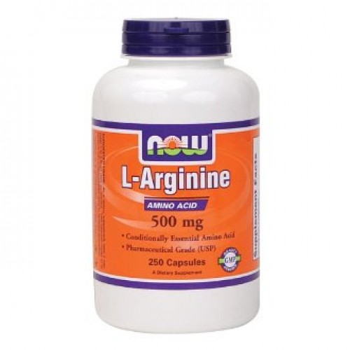 ARGININE 500mg 250 caps