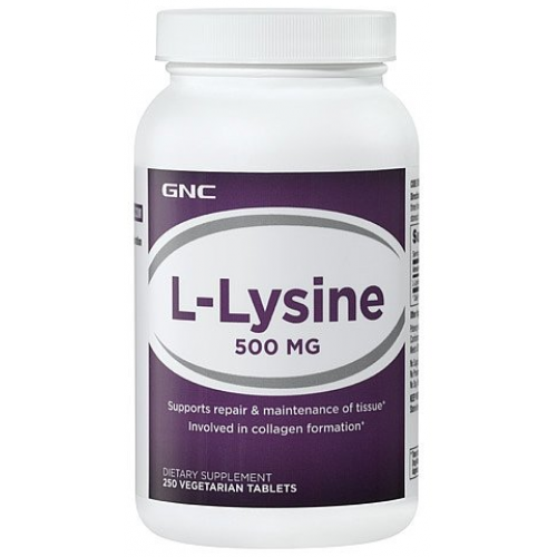 L-Lysine 500, 250 tabs
