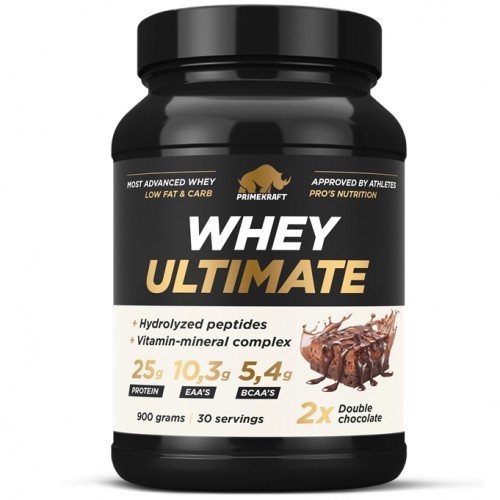 Whey Ultimate, 900g (Двойной Шоколад)