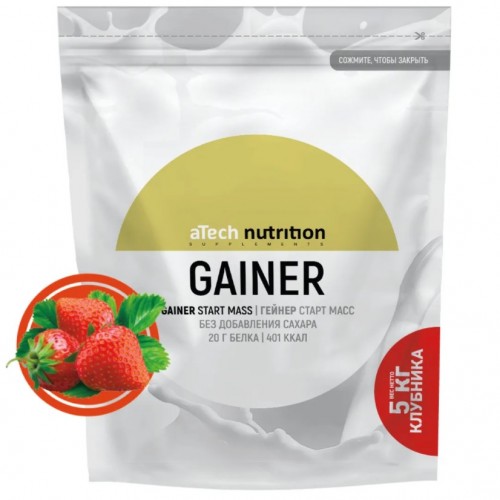 Гейнер Gainer Start Mass (Клубника), 5000г