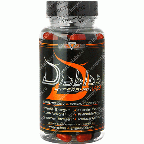 Diablos Hyperburn V-10, 90 caps