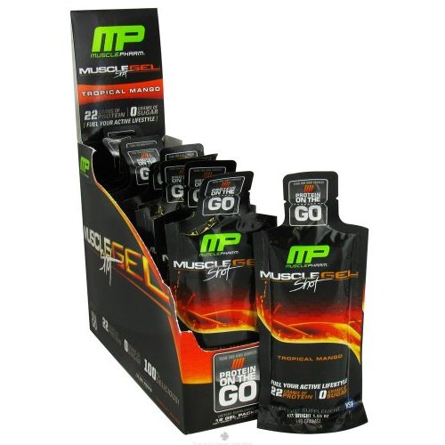 MuscleGel Shot, 12 gel packs