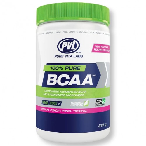 100% PURE BCAA, 315g (Tropical Punch)