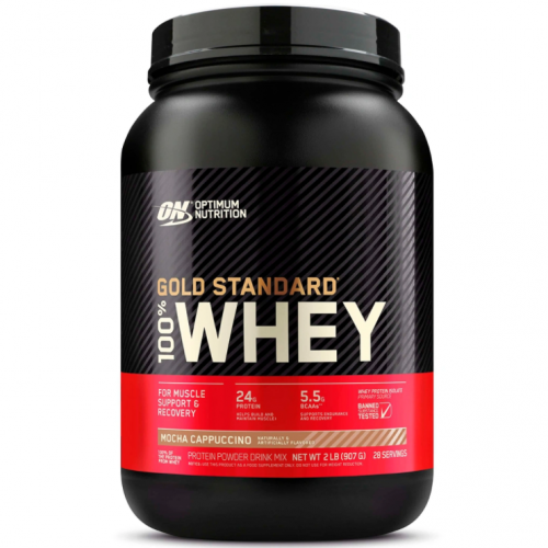 100% Whey Gold Standard, 907g (Mocha Cappuccino)