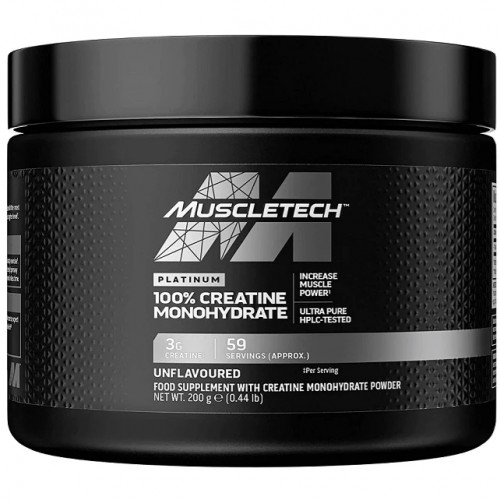 Platinum 100% Creatine, 200g