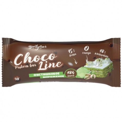 CHOCO LINE Фисташковое мороженое, 50г