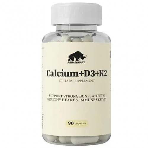 Calcium+D3+K2, 90caps
