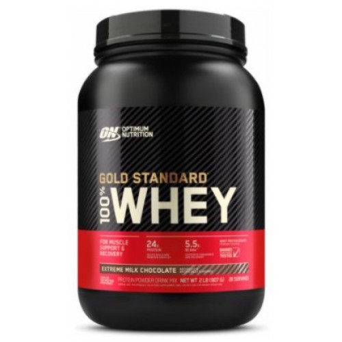 100% Whey Gold Standard, 907g (Extreme Milk Chocolate)