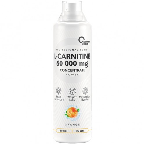 L-Carnitine Concentrate 60000, 500ml (Апельсин)