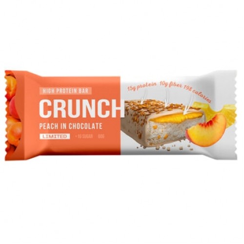 CRUNCH BAR PEACH IN CHOCOLATE, 60g