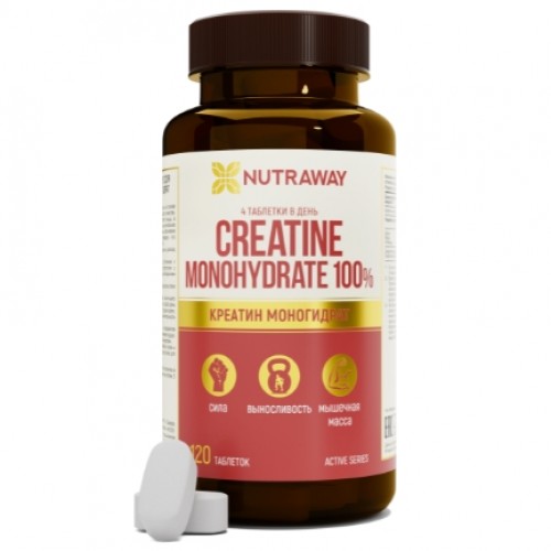 CREATINE MONOHYDRATE, 120 tabs