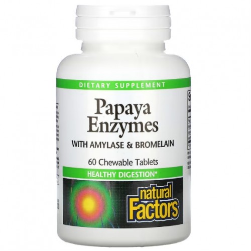 Papaya Enzymes, 60 chewable tabs