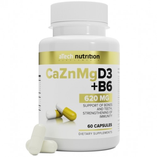 CaZnMgD3+B6, 60 caps