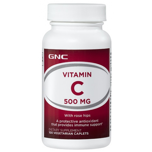 VIT C 500 ROSE HIPS, 100 caps