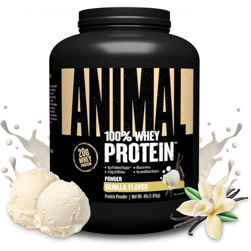 Animal 100% Whey Protein Powder, 1810g (Ваниль)