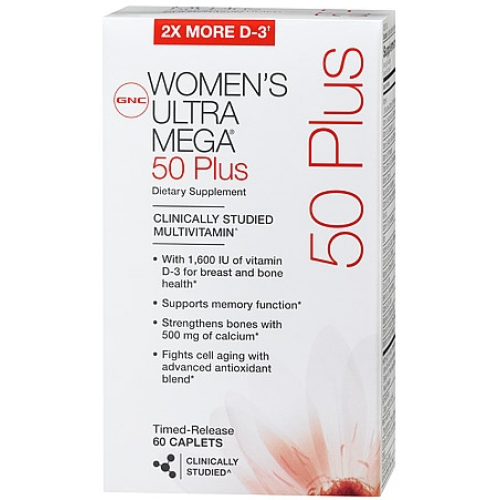 Women's Ultra Mega 50 Plus, 60 Caplets