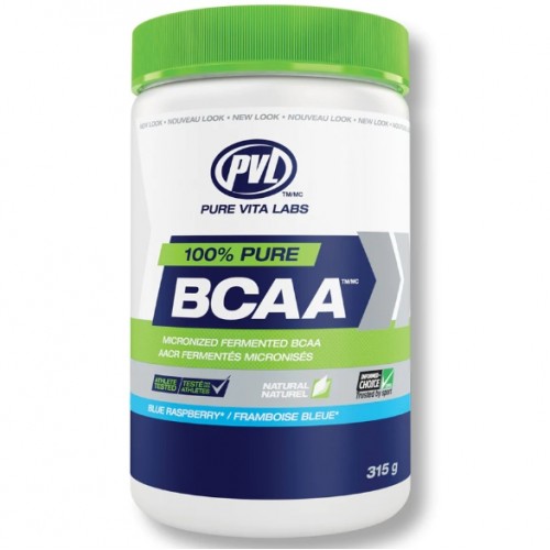 100% PURE BCAA, 315g (Blue Raspberry)