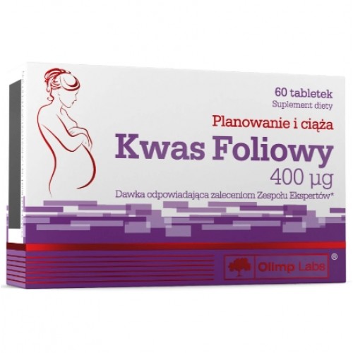 Folic Acid 400, 60 tabs