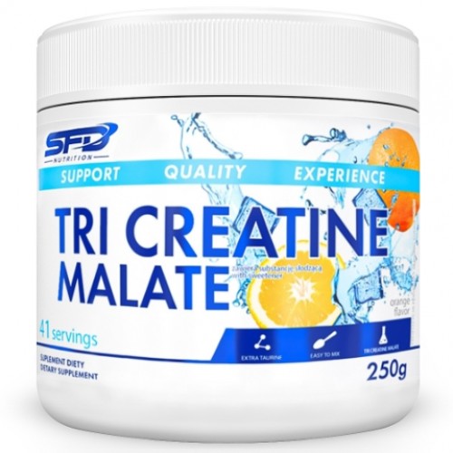 Tri Creatine Malate, 250g (Апельсин)
