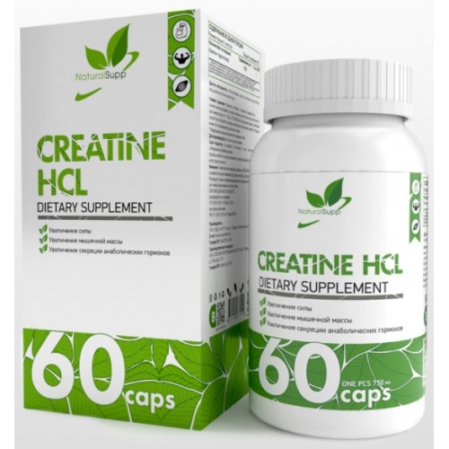 CREATINE HCL (КРЕАТИН ГИДРОХЛОРИД), 60 caps