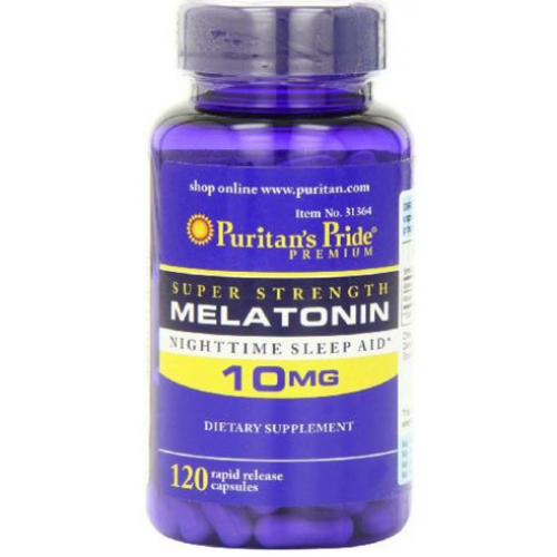 Melatonin 10mg, 120caps