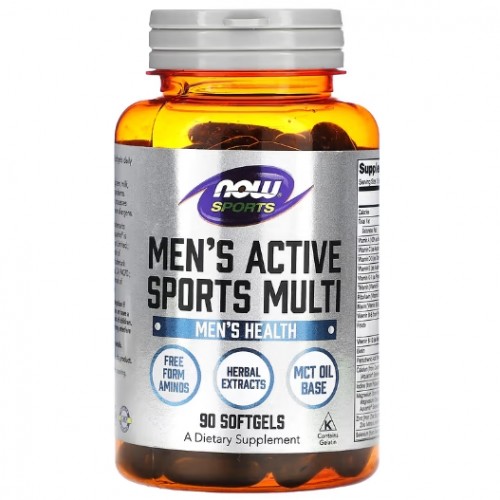 Men's Active Sports Multi, 90 softgels