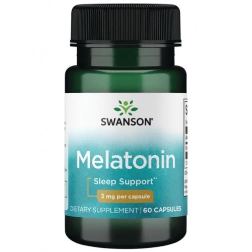 Melatonin 3mg, 60 caps