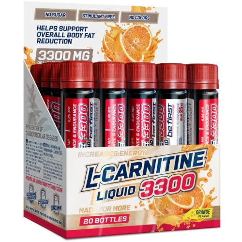 L-Carnitine Liquid 3300, ампула 25ml (Апельсин)