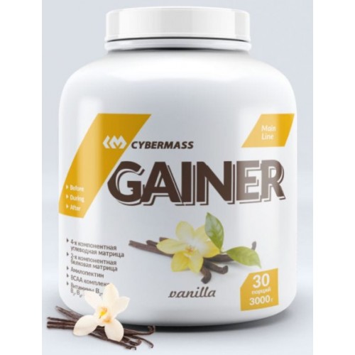 Gainer, 3.0 kg (Ваниль)