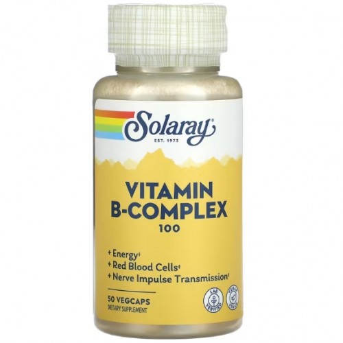 Vitamin B-Complex 100, 50 vcaps