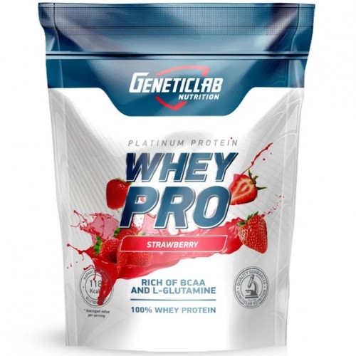WHEY PRO, 1000g (Клубника)
