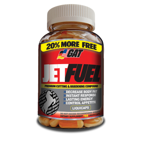 Jetfuel, 144 liquid caps