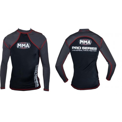 RashGuard COMBAT BLACK, MMA-009