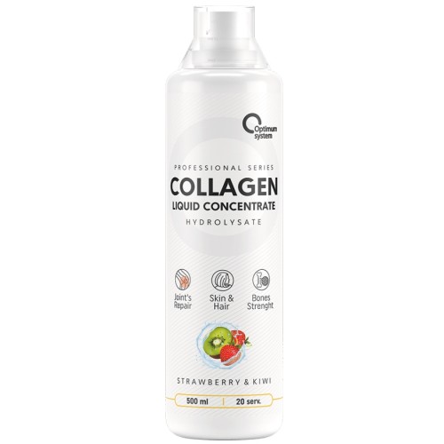 Collagen Concentrate Liquid, 500 ml (Клубника-Киви)