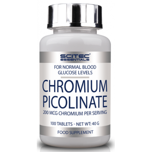 Chromium Picolinate 200 mcg, 100 tabs