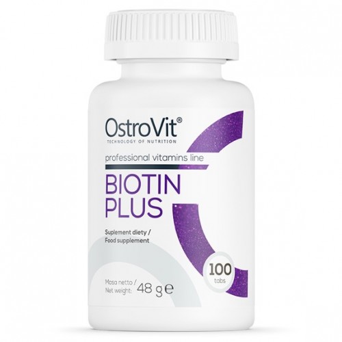 Biotin Plus, 100 tabs