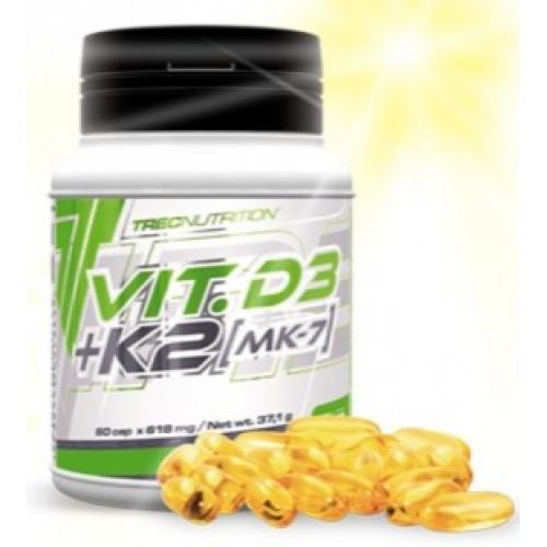 Vit. D3 + K2 [MK-7], 60 caps