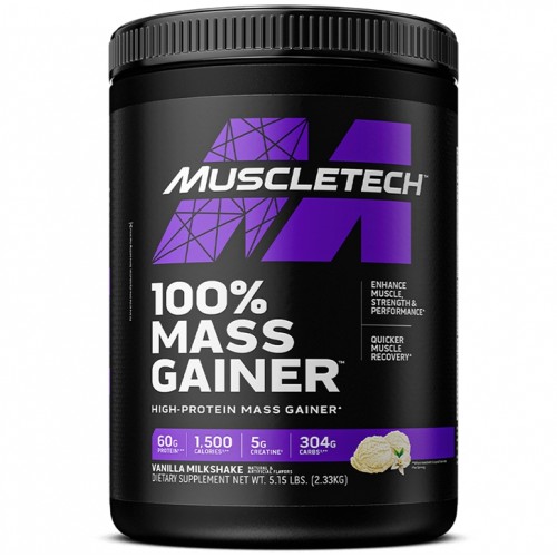 100% Mass Gainer, 2.33 kg (Ваниль)
