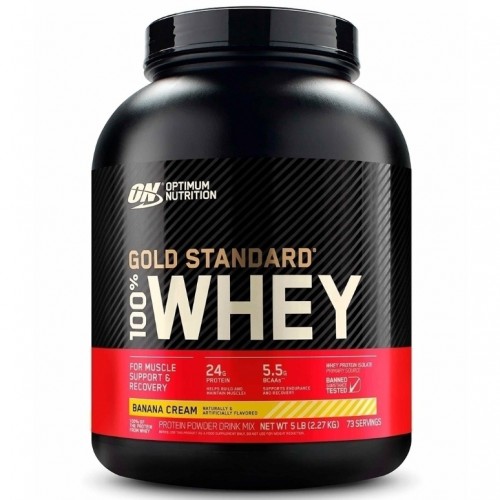 100% Whey Gold Standard, 2.27kg (Banana Cream)