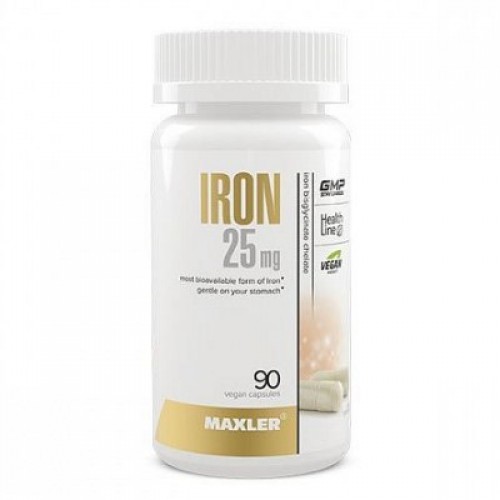 Iron 25, 90 vegan caps