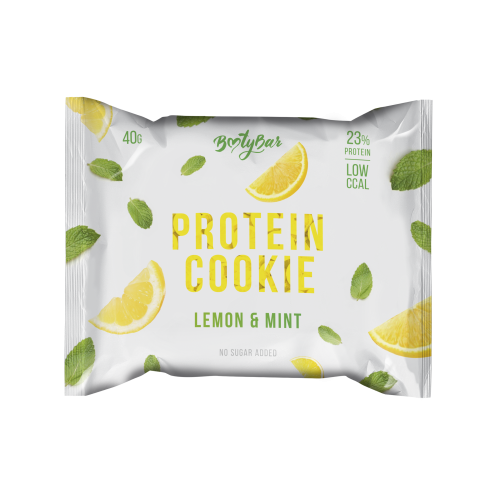 Протеиновое печенье в глазури PROTEIN COOKIE, 40г (Лимон-Мята)