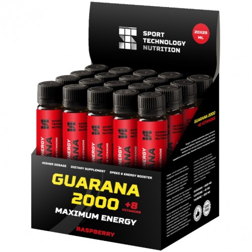 Guarana 2000, ампула 25 мл (Малина)