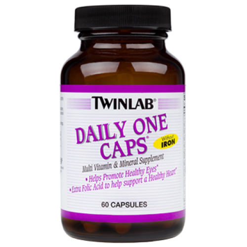 Daily One Caps Without Iron, 60 caps