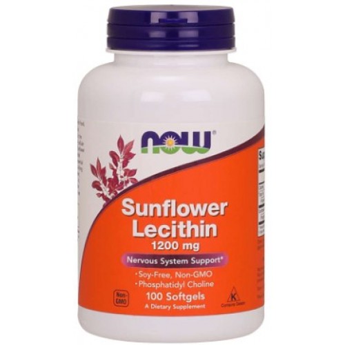 Sunflower Lecithin 1200, 100softgels