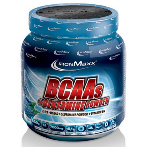 BCAA + GLUTAMINE POWDER, 550 g