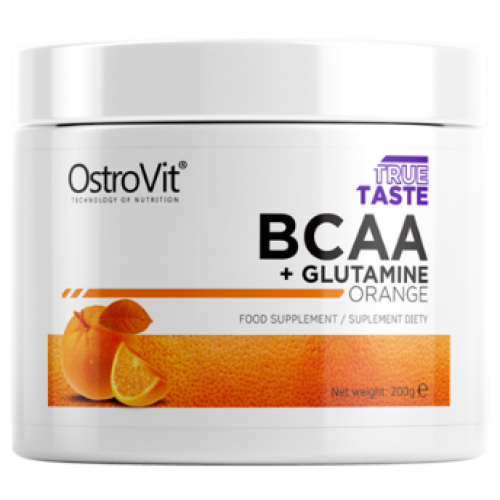 BCAA + GLUTAMINE, 200g (Orange)