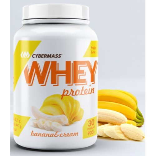 Whey protein, 908g (Банан-сливки)