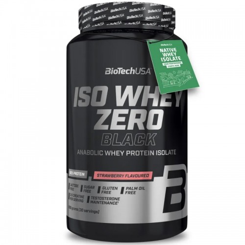 Iso Whey Zero Black, 908g (Клубника)