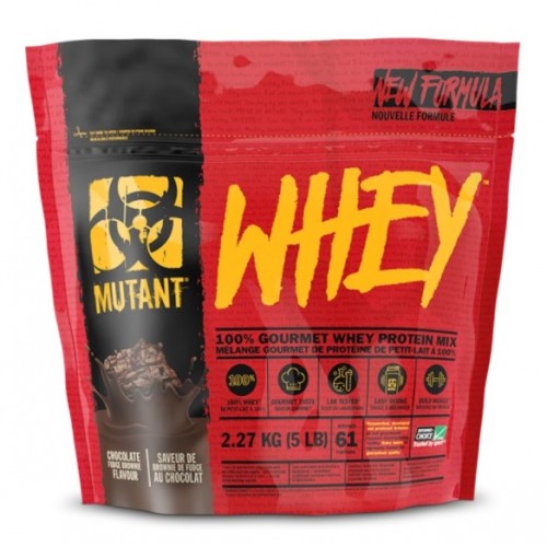Mutant Whey 5 lb (2270g) - Chocolate Fudge Brownie